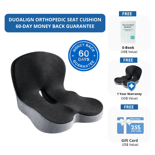 DuoAlign Orthopedic Seat Cushion